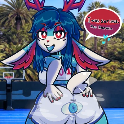 aj jackalope created by rubber2d