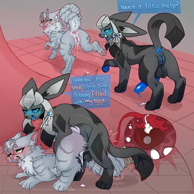 algid (shockingfield123), varick (rushedman) (nintendo, pokemon) created by frazy