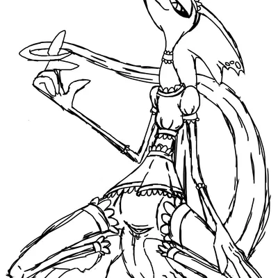 alix the inteleon (nintendo, pokemon) created by nal wt