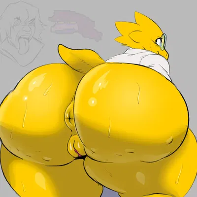 alphys (undertale (series)) created by trifuson