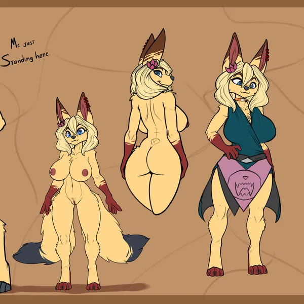 amber shortclaw, fenavi montaro created by darkmageorigin