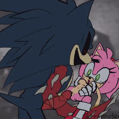 amy rose, kolossos, sonic.exe (sega, sonic.exe (creepypasta))