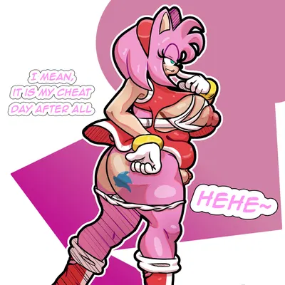 amy rose (sega, sonic the hedgehog (series)) created by seikatsueclipse