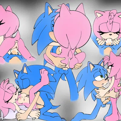 amy rose, sonic the hedgehog (sega, sonic the hedgehog (series)) created by granlimoncito