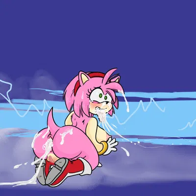 amy rose, sonic the hedgehog (sega, sonic the hedgehog (series)) created by shonenglazing