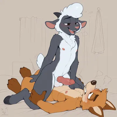 anal, anal penetration, animal genitalia, animal penis