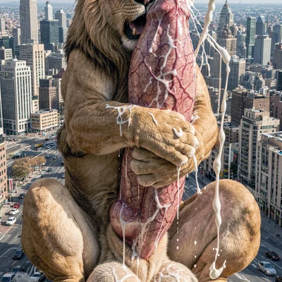 animal genitalia, animal penis, balls, big penis