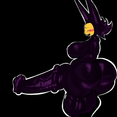 animal genitalia, animal penis, butt, clothing