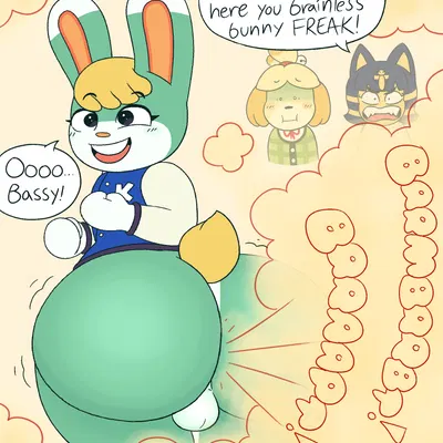 ankha (animal crossing), isabelle (animal crossing), sasha (animal crossing) (animal crossing, nintendo) created by drawful-s