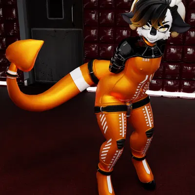 ankle cuffs, anthro, barcode, belt