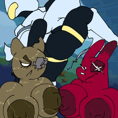 artificer (rain world), artificer (risk of rain), maisie (mewgenics) (mewgenics, rain world) created by mister redintong