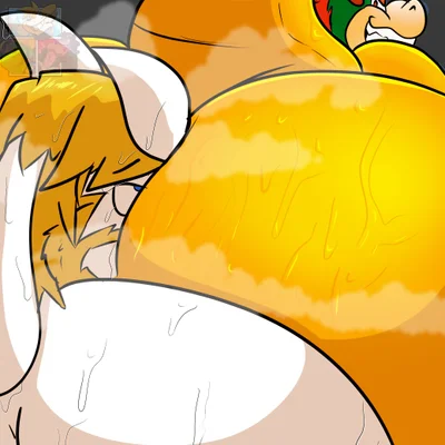 asgore dreemurr, bowser (mario bros, nintendo) created by oceanrockz