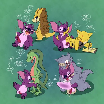 aster (stinkiott), fan character (disney, lilo and stitch) created by argon vile