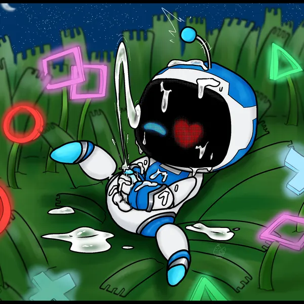 astro (astro bot) (astro bot (series), playstation) created by muffinlewds
