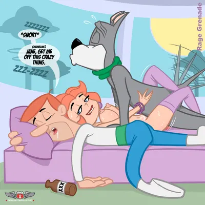 astro (the jetsons), george jetson, jane jetson (hanna-barbera, the jetsons) created by phillipthe2, rage grenade