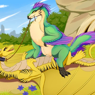 aurixen (capcom, european mythology) created by z0ri0n