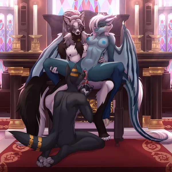 azure (azurevi2), ineq (mythology) created by nemuisemi