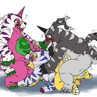 bandai namco, digimon created by reddo12340