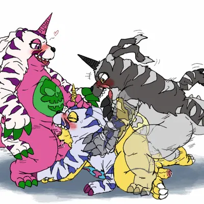 bandai namco, digimon created by reddo12340