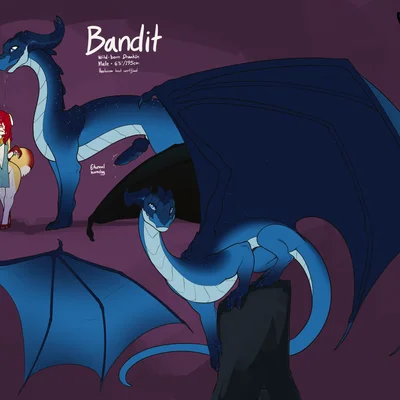 bandit (anthrobrand), mariah (anthrobrand) (mythology) created by feretta