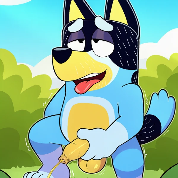 bandit heeler (bluey (series)) created by boxen549
