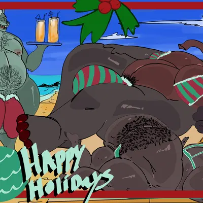 barbara walters (chokyfeddy), charles montero (grannybase), patty (icedbobat) (christmas) created by mooncheese