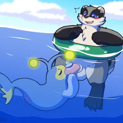 baz badger (nintendo, pokemon) created by nulloffset