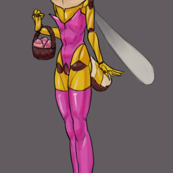 bee girl (sun bug) (easter) created by sun bug