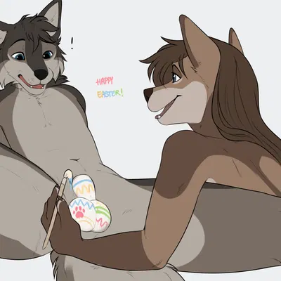 benji (benji doggo), nova (sunliine) (easter) created by sunliine