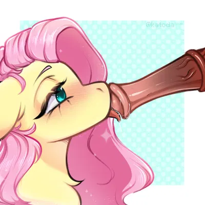 big macintosh (mlp), fluttershy (mlp) (friendship is magic, hasbro) created by katoda