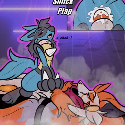 bino (character), fan character, islu (islucario) (nintendo, pokemon)