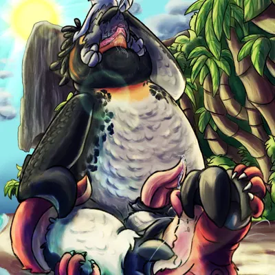 bird (undergreysnest), otis otterton, zeke topanga (surf's up) created by undergreysnest