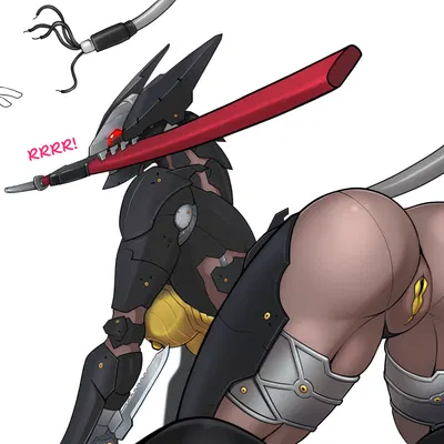 blade wolf (konami, metal gear) created by spacemaxmarine