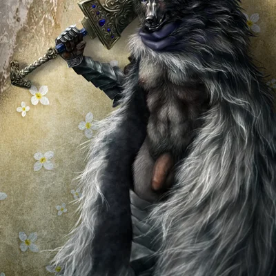 blaidd (elden ring) (elden ring, fromsoftware) created by jocarra