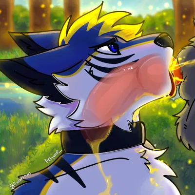 bluefiger, digitfox created by artywolf