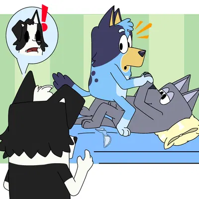 bluey heeler, mackenzie (bluey) (bluey (series), ludo studio)