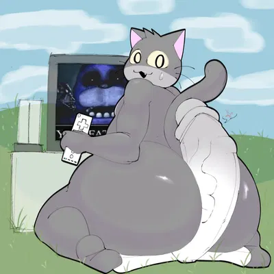 bonnie (fnaf), gray cat (alienmyth64) (five nights at freddy's, nintendo) created by woopyy