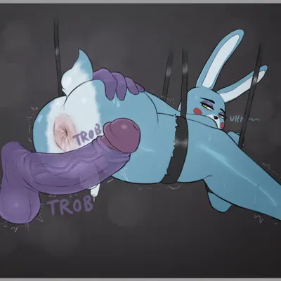 bonnie (fnaf), toy bonnie (fnaf) (five nights at freddy's, five nights at freddy's 2) created by hewa