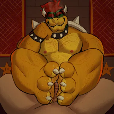 bowser (mario bros, nintendo) created by ray the wolf
