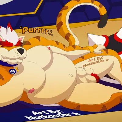 bowser, meowser (e621, mario bros) created by notkastar