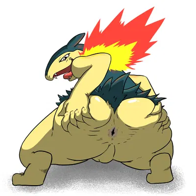 brand the typhlosion (nintendo, pokemon) created by macro710, thatweirdguy
