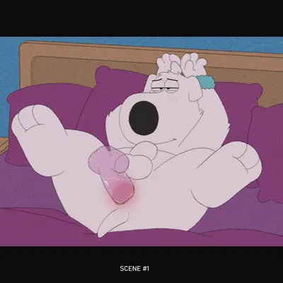 brian griffin (family guy) created by letodoesart