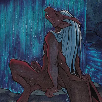 brooklyn (gargoyles) (disney, gargoyles) created by stray-sketches