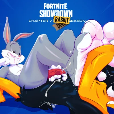 bugs bunny, daffy duck (looney tunes, warner brothers) created by joe erogenous