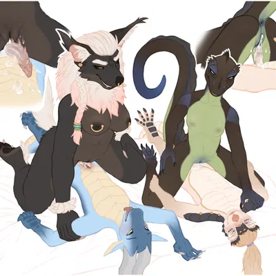 cett (coldmanmoran), rhael (rhaelrhaelrasputin), skye (rhaelrhaelrasputin) (mythology) created by rhaelrhaelrasputin