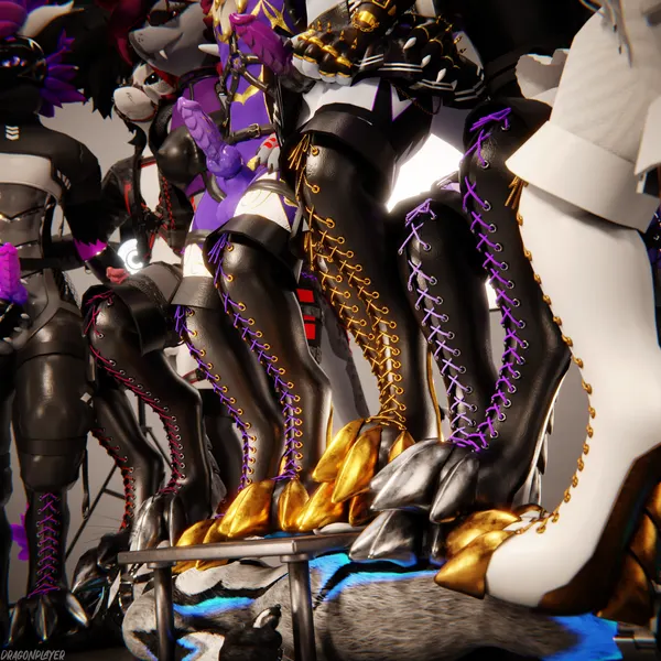 chally (prochally), dew (character), dragonplayer (character) created by dragonplayer