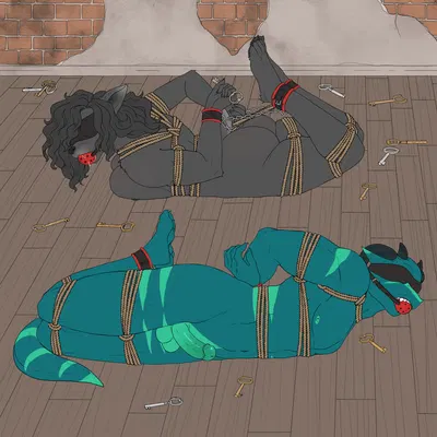 charlie mcnaught, freci swiftmace (mythology) created by pascalthepommie