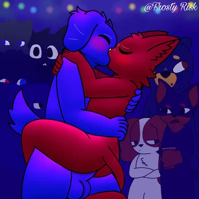 chaz barkley(bruce bronze), riley augestine(bruce bronze) created by frosty risk