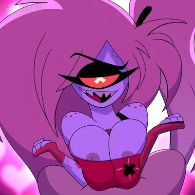 cherri bomb (hazbin hotel) (hazbin hotel, hellaverse) created by poparc nsfw