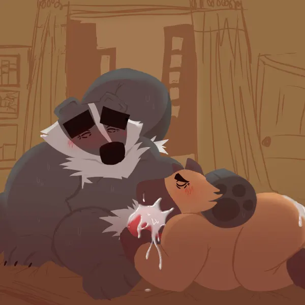 chief badger (beastly crimes, beastly crimes (2024)) created by bencomedion